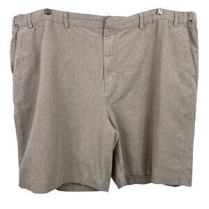 Adjust-A-Band Mens Size 46 Tan Expandable Shorts
